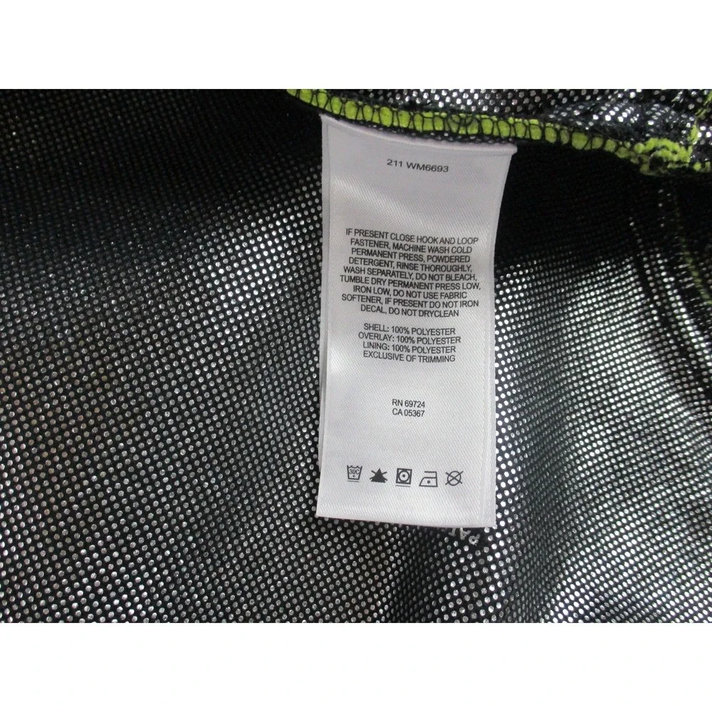 Columbia Jacket Mens Large Green Black Omni-Heat Interchange Insulated Coat